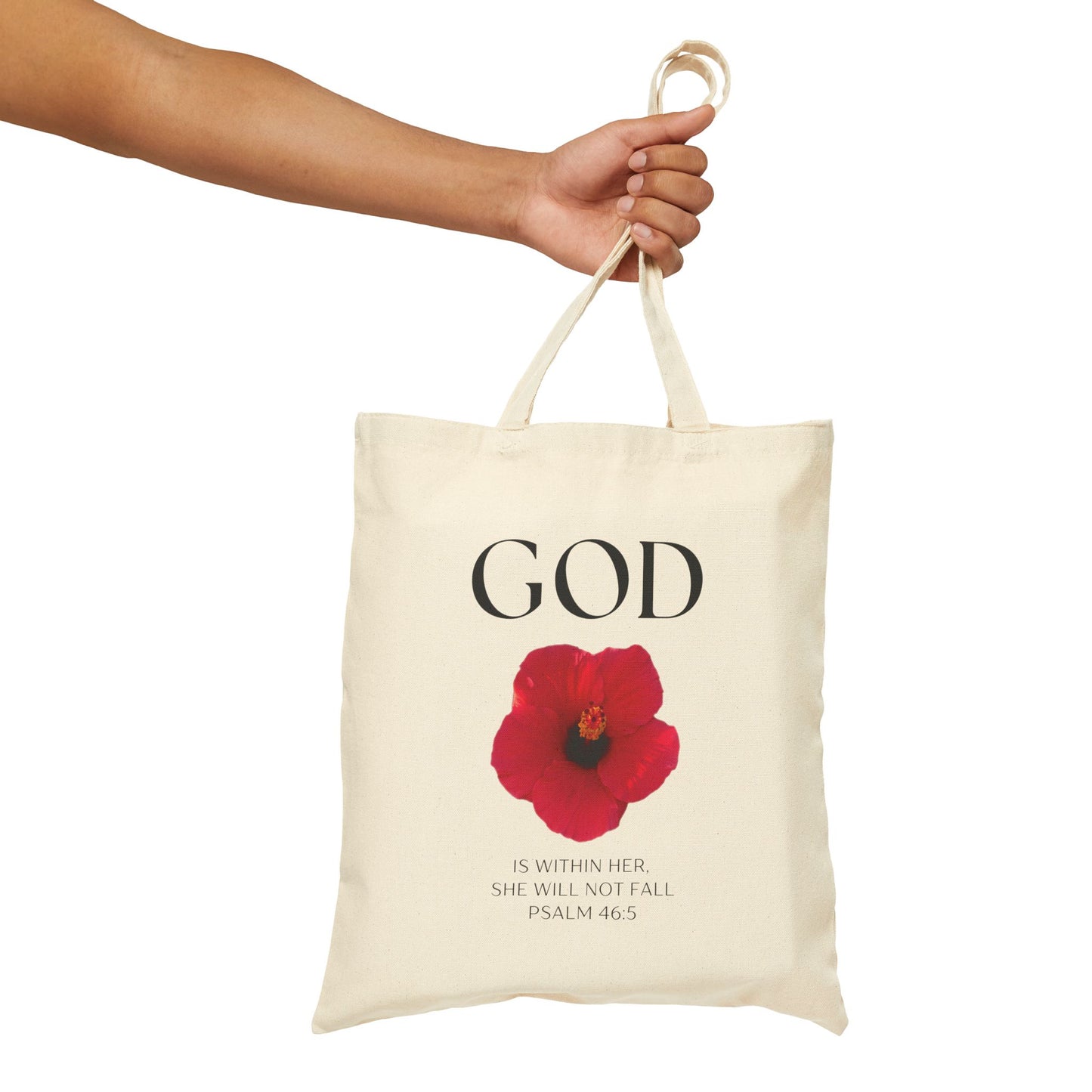 God Is Within Me Tote Bag