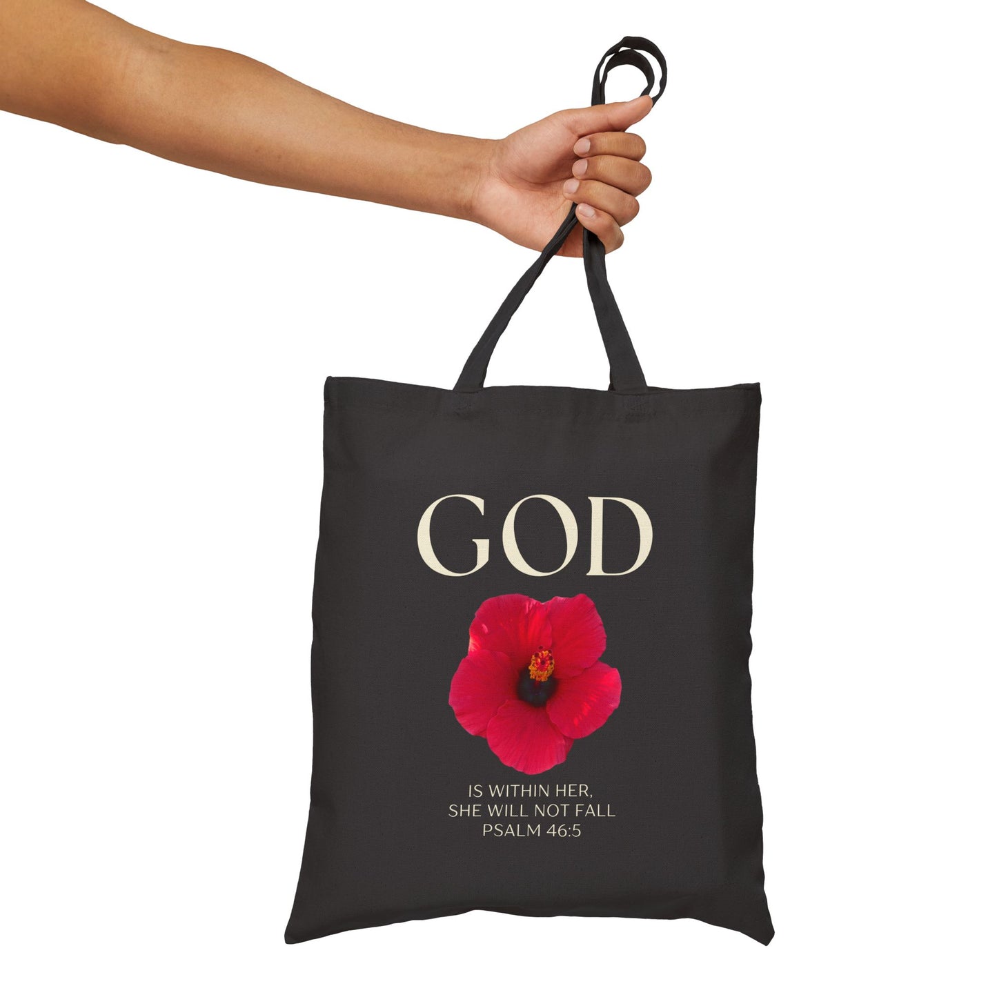 God Is Within Me Canvas Tote Bag