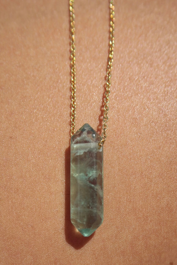 Green Fluorite Necklace