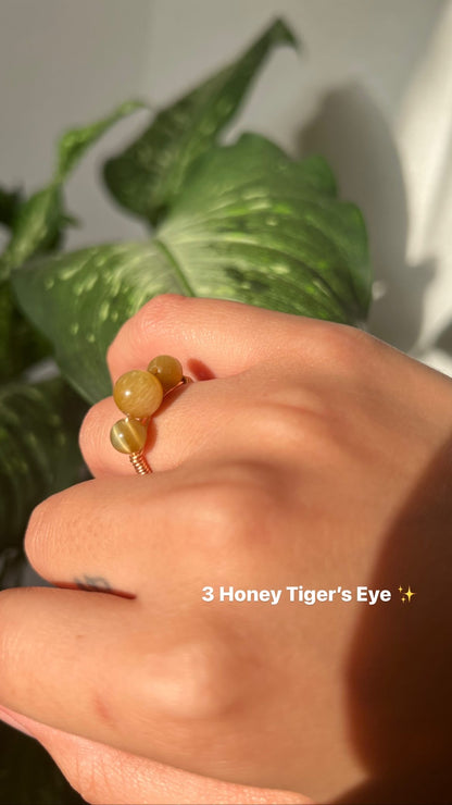 Tiger's Eye Ring Collection