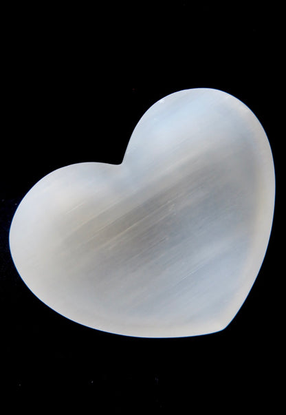 Selenite Heart Bowl